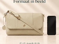 Schoudertas dr amsterdam, cement - afbeelding 6 van  6