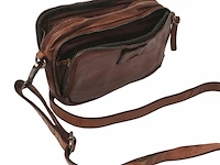Schoudertas dr amsterdam, chestnut - afbeelding 3 van  6
