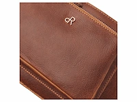 Schoudertas dr amsterdam, cognac - afbeelding 6 van  8