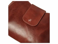 Schoudertas dr amsterdam, cognac - afbeelding 6 van  8