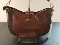 Schoudertas dr amsterdam, cognac - afbeelding 2 van  8