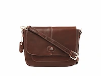 Schoudertas dr amsterdam, cognac - afbeelding 3 van  8