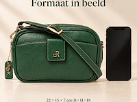 Schoudertas dr amsterdam, green - afbeelding 6 van  6