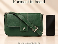 Schoudertas dr amsterdam, green - afbeelding 6 van  6