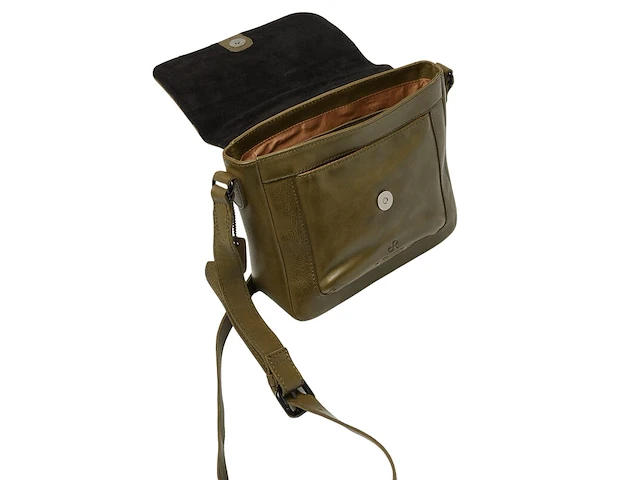 Schoudertas dr amsterdam, olive - afbeelding 3 van  6