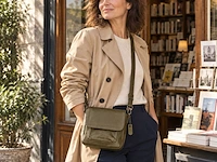 Schoudertas dr amsterdam, olive - afbeelding 5 van  6