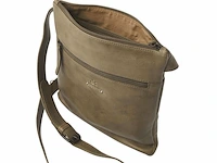 Schoudertas dr amsterdam, olive - afbeelding 3 van  6