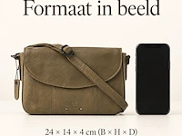 Schoudertas dr amsterdam, olive - afbeelding 6 van  6
