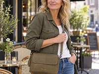 Schoudertas dr amsterdam, olive - afbeelding 5 van  6