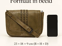 Schoudertas dr amsterdam, olive - afbeelding 6 van  6