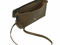 Schoudertas dr amsterdam, olive - afbeelding 3 van  6