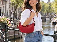 Schoudertas dr amsterdam, red - afbeelding 5 van  6
