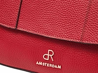 Schoudertas dr amsterdam, tango red - afbeelding 4 van  6