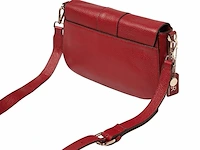 Schoudertas dr amsterdam, tango red - afbeelding 2 van  6
