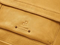 Schoudertas dr amsterdam, yellow - afbeelding 4 van  6