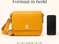 Schoudertas dr amsterdam, yellow - afbeelding 6 van  6