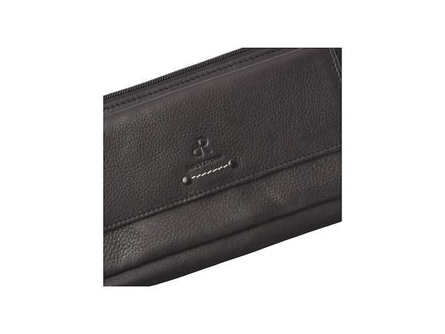 Schoudertas en clutch dr amsterdam, black - afbeelding 4 van  6