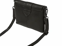 Schoudertas en clutch dr amsterdam, black - afbeelding 2 van  6