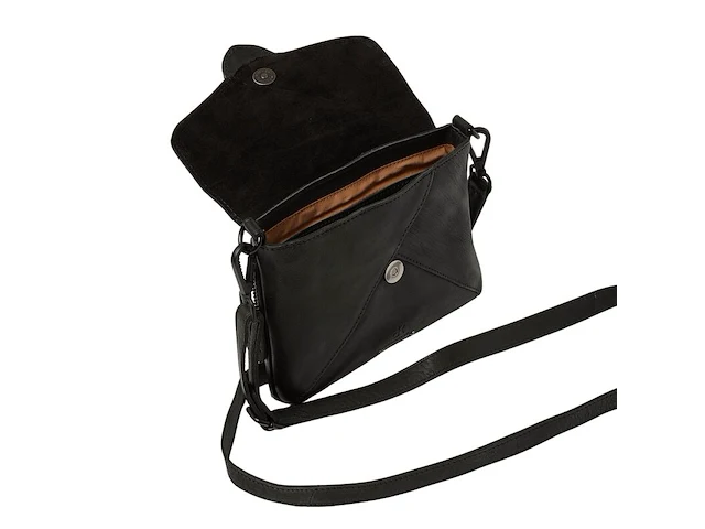 Schoudertas en clutch dr amsterdam, black - afbeelding 3 van  6