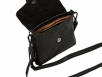 Schoudertas en clutch dr amsterdam, black - afbeelding 3 van  6