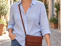 Schoudertas en clutch dr amsterdam, brown - afbeelding 5 van  6