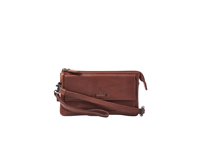 Schoudertas en clutch dr amsterdam, brown - afbeelding 1 van  6