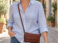 Schoudertas en clutch dr amsterdam, brown - afbeelding 5 van  6