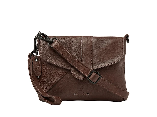 Schoudertas en clutch dr amsterdam, brown - afbeelding 1 van  6