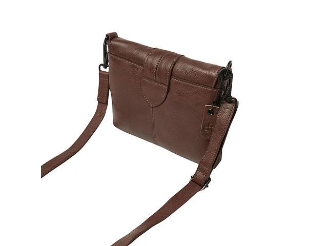 Schoudertas en clutch dr amsterdam, brown - afbeelding 2 van  6