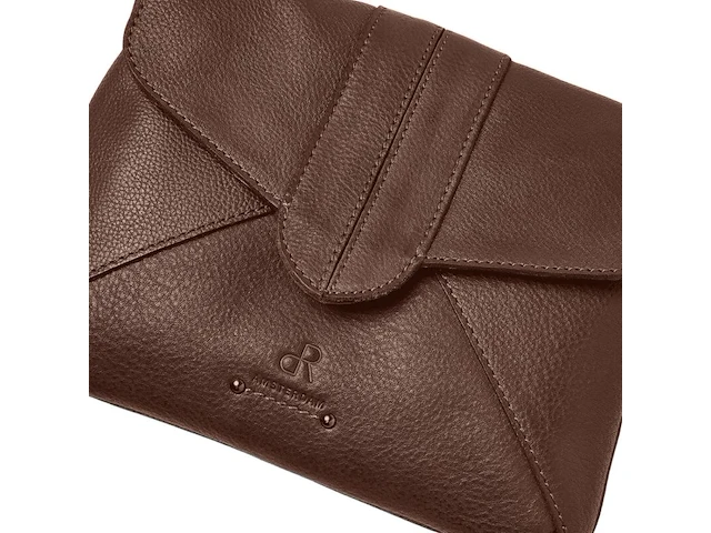 Schoudertas en clutch dr amsterdam, brown - afbeelding 4 van  6