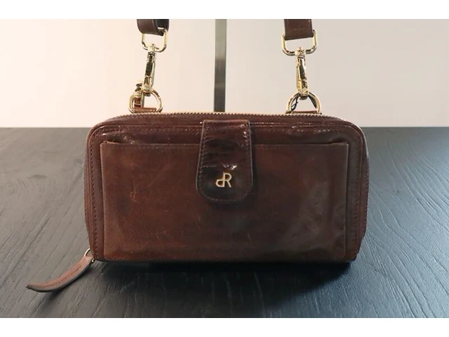 Schoudertas en clutch dr amsterdam, brown - afbeelding 1 van  8