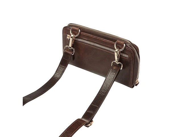 Schoudertas en clutch dr amsterdam, brown - afbeelding 4 van  8