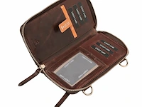Schoudertas en clutch dr amsterdam, brown - afbeelding 6 van  8