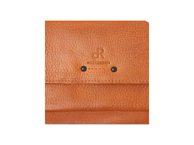 Schoudertas en clutch dr amsterdam, camel - afbeelding 4 van  6