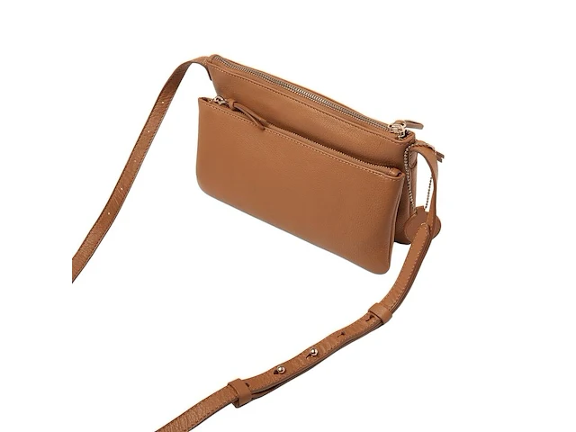 Schoudertas en clutch dr amsterdam, camel - afbeelding 2 van  6