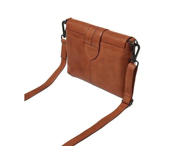 Schoudertas en clutch dr amsterdam, camel - afbeelding 2 van  6