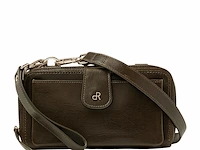 Schoudertas en clutch dr amsterdam, green