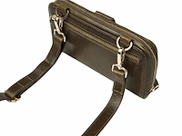 Schoudertas en clutch dr amsterdam, green - afbeelding 2 van  6