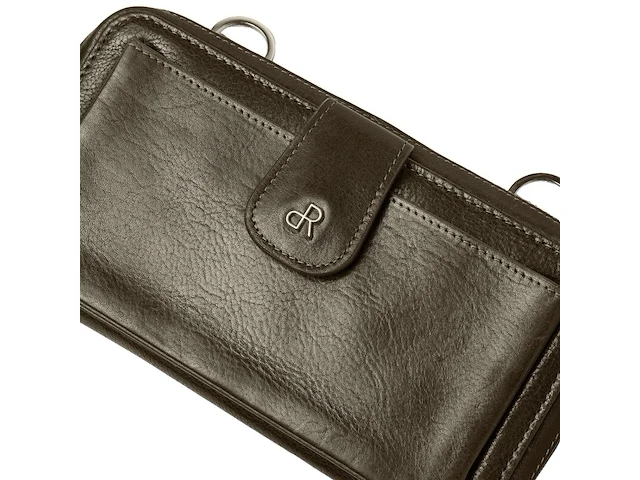 Schoudertas en clutch dr amsterdam, green - afbeelding 4 van  6