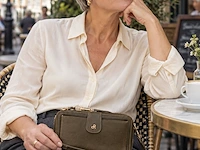 Schoudertas en clutch dr amsterdam, green - afbeelding 5 van  6