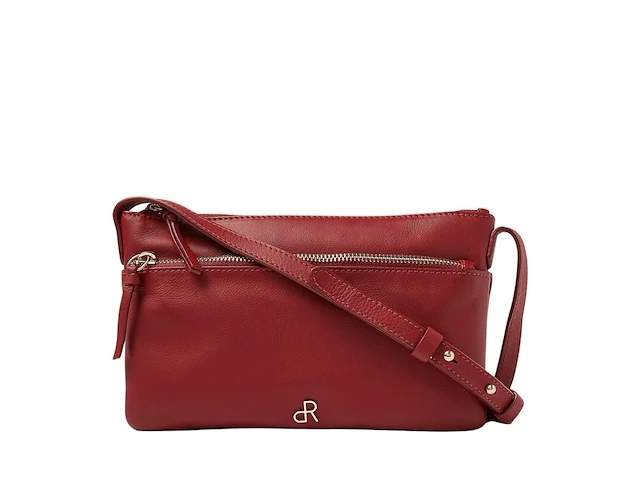 Schoudertas en clutch dr amsterdam, red - afbeelding 1 van  6