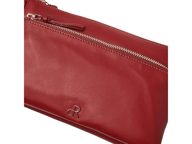 Schoudertas en clutch dr amsterdam, red - afbeelding 4 van  6