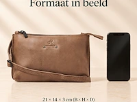 Schoudertasje dr amsterdam, burro - afbeelding 6 van  6