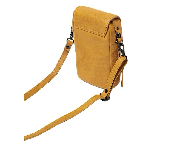 Schoudertasje dr amsterdam, yellow - afbeelding 2 van  6