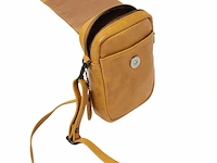 Schoudertasje dr amsterdam, yellow - afbeelding 3 van  6