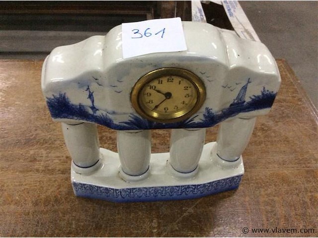 Schouwklok h:23 - afbeelding 1 van  2