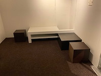 Schouwonderbouw voor hoekhaard met 2 kubussen - afbeelding 1 van  4