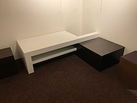 Schouwonderbouw voor hoekhaard met 2 kubussen - afbeelding 2 van  4