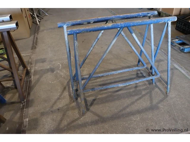Schraag - 2 stuks - 100x40x80 cm - afbeelding 1 van  4