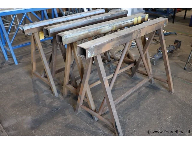 Schraag - 4 stuks - 160x60x80 cm - afbeelding 1 van  5